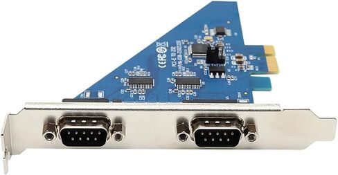 1PCS High Speed PCI-E to RS-232 Serial Card 2 Ports RS232 to PCIE Converter DB9 COM Adapter UT-7912 in Kuwait