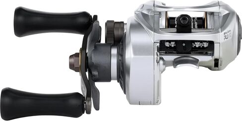 Abu Garcia Revo X VoltiQ Low Profile Baitcasting Reel, Size LP, Electronic VoltiQ Casting System, Carbon Fiber Drag, for Left Handed Anglers in Kuwait