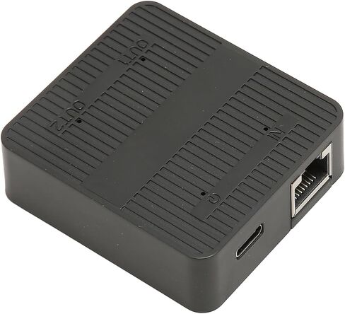 Ethernet Splitter RJ45 1 in 2 Out, 1000Mbps USB C Powered, Stable Waft LAN Splitter with USB Cable, Widely Compatible with Switch TV PC, Solves Connection Issues Due to Limited Ca in Kuwait