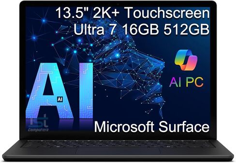 Microsoft Surface Laptop 6, Intel Ultra 7 165H, 16GB DDR5 RAM, 1TB SSD in Kuwait
