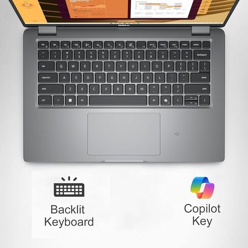 Dell Latitude 5450 Business Laptop (14" FHD Touchscreen, Intel 12-Core Ultra 7 155U), IR Webcam, Backlit, Thunderbolt 4, IST Computer Customized 16GB/32GB/64GB DDR5 RAM, 512GB/1TB/2TB SSD, Win 11 Pro in Kuwait