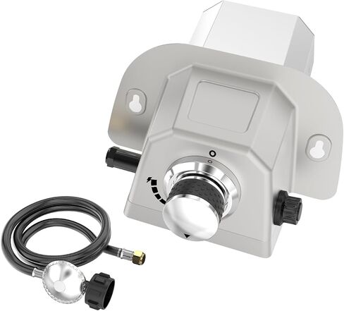 Gas Burner for Pizza Oven Accessories, for Karu 12 Gas Burner Attachment, Replace for 12G Adapter, for Fyra 12 with Propane Conversion Kit, fits Bighorn Outdoors Pizza Oven 12" in Kuwait