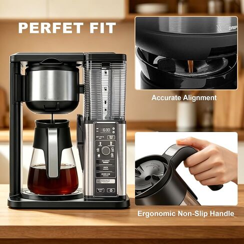 ENVTEK 10 Cup Replacement Coffee Pot Carafe for Ninja Coffee Maker in Kuwait