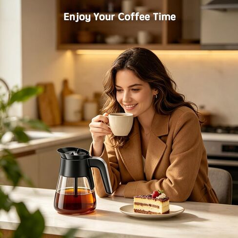 ENVTEK 10 Cup Replacement Coffee Pot Carafe for Ninja Coffee Maker in Kuwait