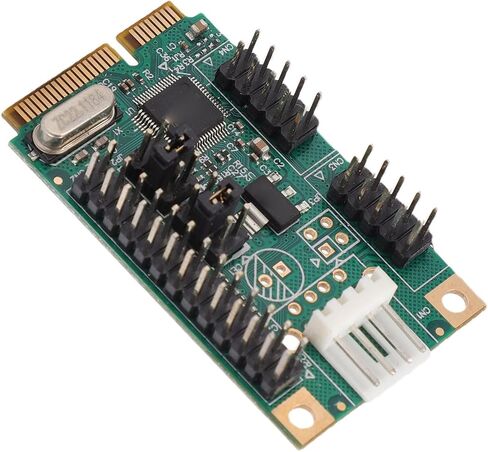 Karlak PCIe to 2 Serial Ports Controller Card High Speed Dual Serial Communication Expansion Card for and Systems in Kuwait