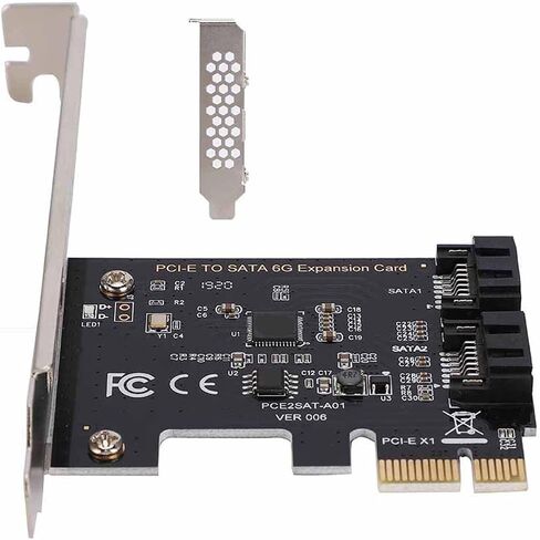 PCIE Cards 2 Port Expansion Adapter for HighSpeed III 6Gbps Performance in Large or Small Chassis in Kuwait