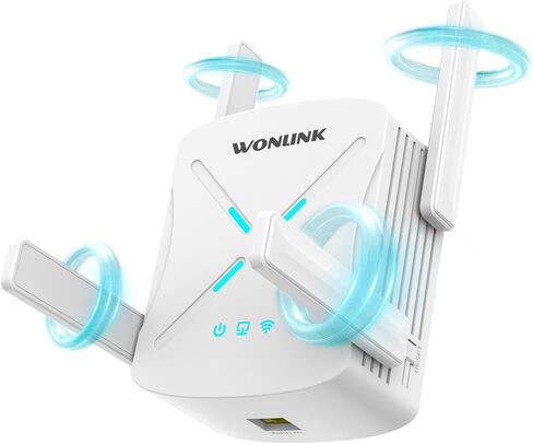 WiFi Exterder NE3602,1800Mbps WiFi 6 Exterder Signal Booster WPA3 in Kuwait
