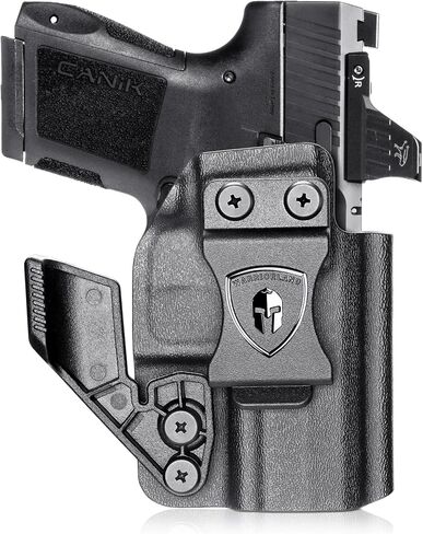 WARRIORLAND IWB Kydex Holster, Designed Exclusively and Solely for Canik Mete MC9 / MC9L Only Pistol, w/Claw & Optics Cut, Inside Waistband Concealed Carry, Adj. Retention & Cant, Right- / Left-Hand in Saudi Arabia