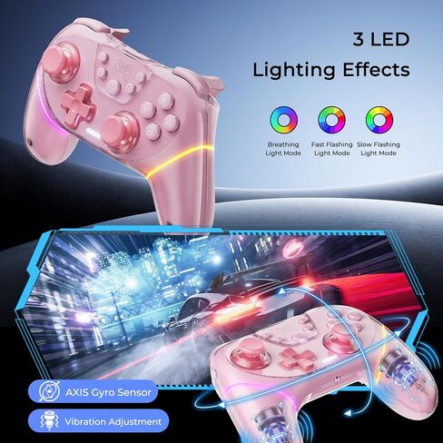 Wireless Controllers for Switch,Controller for Nintendo Switch/Lite/OLED in Kuwait