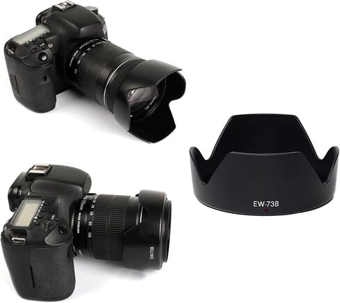 EW-73B Lens Lens Hood Sunshade Cover for EF-S 17-85mm F / 4-5.6 is, EF-S 18-135mm F / 3.5-5.6 in Kuwait