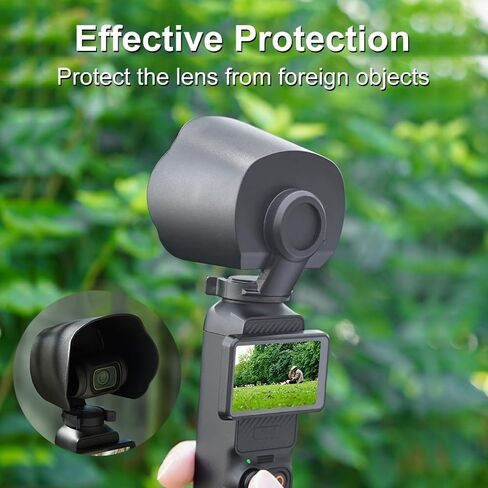 Camera Lens Sun Hood for DJI Osmo Pocket 3, Sunshade Lens Protective Cover Hood for DJI Osmo Pocket 3 Accessories in Kuwait