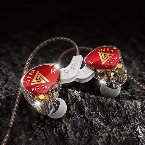 【 Delay Free&9D Surround Sound Quality - 2026 new Model】 Gaming in Ear Noise Cancelling Wired Headphones, Computer Gaming Wired Headphones with Microphone, Used for Sports Running, Hip-hop in Kuwait