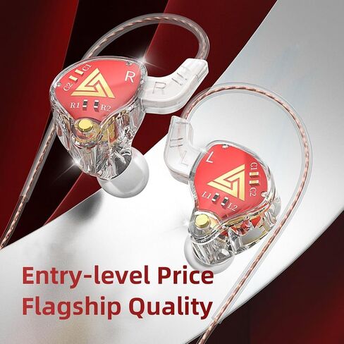 【 Delay Free&9D Surround Sound Quality - 2026 new Model】 Gaming in Ear Noise Cancelling Wired Headphones, Computer Gaming Wired Headphones with Microphone, Used for Sports Running, Hip-hop in Kuwait