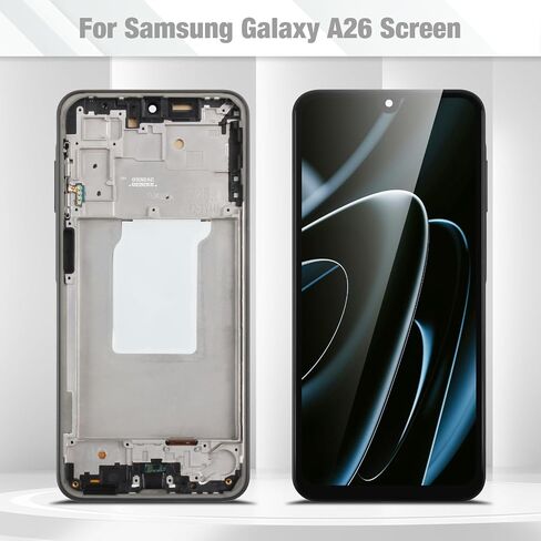 Screen Replacement for Samsung Galaxy A26 LCD with Frame in Kuwait