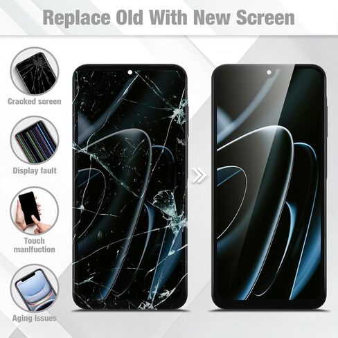 Screen Replacement for Samsung Galaxy A26 LCD with Frame in Kuwait