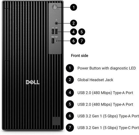 Dell 2026 Desktop Computer 8GB DDR5 RAM, 256GB PCIe SSD, Windows 11 Pro in Kuwait
