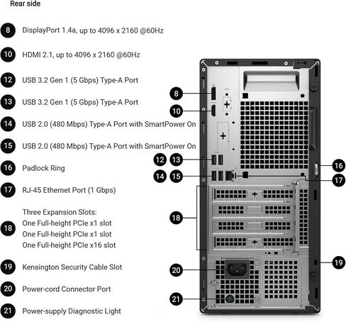Dell 2026 Desktop Computer 8GB DDR5 RAM, 256GB PCIe SSD, Windows 11 Pro in Kuwait