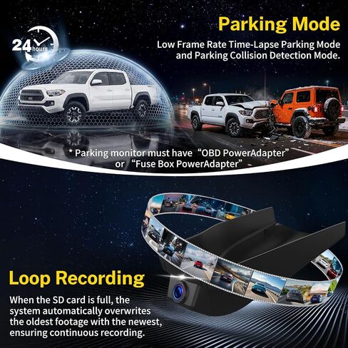OEM-Fit Dash Cam fit for Toyota Tacoma 2018-2023,3rd gen Limited in Saudi Arabia