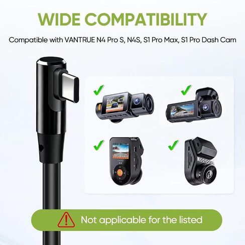 29.5ft Dash Cam Rear Camera Extensive Cable,Rear Camera Cable,Dashcam Cable in Kuwait