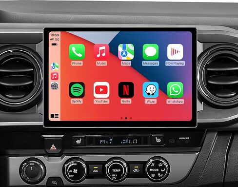 Car Radio Stereo for Toyota Tacoma 2016-2023, Wireless CarPlay Android Auto in Kuwait