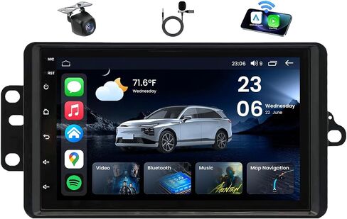 8Core 4G+64G ROM Android 13 Car Radio for 2003-2006 Chevy Silverado: Hummer H2 2003-2007, GMC Siera Yukon 2003-2006, CarPlay Android Auto WiFi Bluetooth GPS 1080P Backup Camera FM AM DSP 36EQ in Saudi Arabia