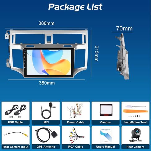 [4+64G] Android Car Radio for Toyota Avalon 2005 2006 20007 2008 2009 2010 in Kuwait