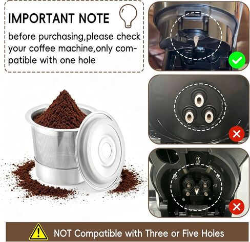 4 Pack Reusable K Cups and Coffee Pods for Ninja Coffee Maker PB051 & CFP101/PB041 304 Stainless Steel Reusable K Pod Permanent K Cups Filters Coffee Accessories with 1 Scoop in Saudi Arabia