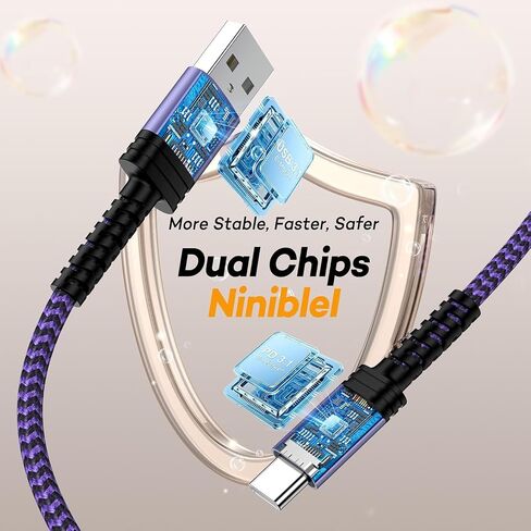 6FT Kindle Fire Tablet Charger Cord Replacement for Kindle Paperwhite 5th 6th 7th 10th 11th/12th Signature Edition Oasis 3 Voyage Scribe Colorsoft Keyboard Amazon Fire HDX 9 10Plus Kids Tablet Android in Saudi Arabia