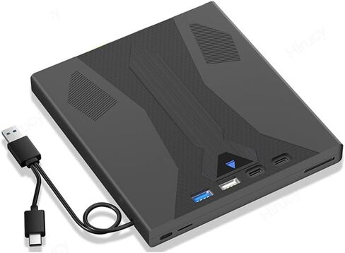 External USB 3.0 & Type-c Blu Ray Drive, 3D Optical Bluray Player for Pc Laptop Desktop, Supports 100g Disc, DVD/cd/bd Burner in Kuwait