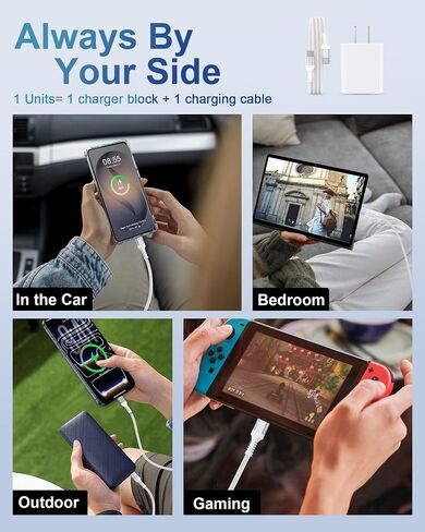 USB C Charger for iPhone 17e/17 Pro Max/17/Air/16e/16/16 Pro/16 Plus/15 Pro in Saudi Arabia