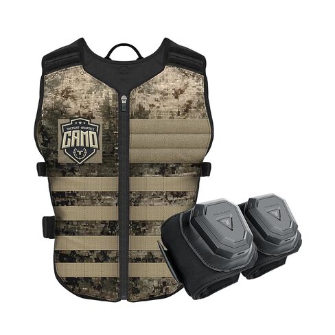 bHaptics Starter Bundle Camo | TactSuit Air Camo & TactSleeve for VR & PC Gaming | Sim Racing, Music in Kuwait