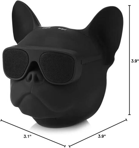 Bulldog Bluetooth Portable Speaker, Stereo Sound for Travel Camping Home in Kuwait