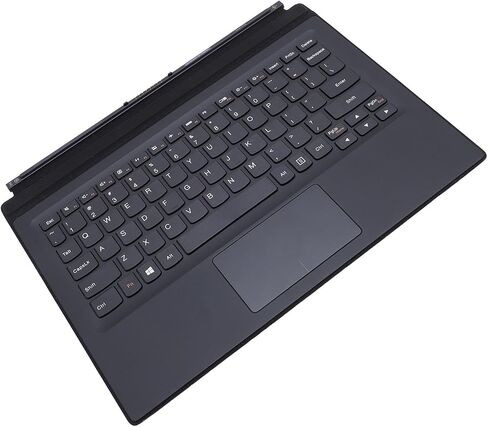 Keenso Tablet Keyboard with Touchpad Black ABS PU Leather US Layout 250mAh Quick Response External Keyboard for Ideapad MIIX700 12ISK MIIX710 Users in Kuwait