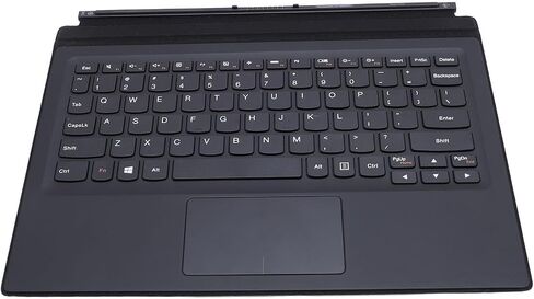 Keenso Tablet Keyboard with Touchpad Black ABS PU Leather US Layout 250mAh Quick Response External Keyboard for Ideapad MIIX700 12ISK MIIX710 Users in Kuwait