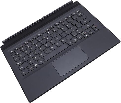 Keenso Tablet Keyboard with Touchpad Black ABS PU Leather US Layout 250mAh Quick Response External Keyboard for Ideapad MIIX700 12ISK MIIX710 Users in Kuwait