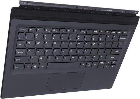 Keenso Tablet Keyboard with Touchpad Black ABS PU Leather US Layout 250mAh Quick Response External Keyboard for Ideapad MIIX700 12ISK MIIX710 Users in Kuwait