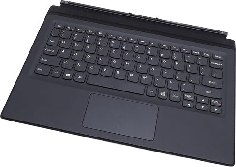 Keenso Tablet Keyboard with Touchpad Black ABS PU Leather US Layout 250mAh Quick Response External Keyboard for Ideapad MIIX700 12ISK MIIX710 Users in Kuwait