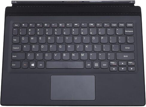 Keenso Tablet Keyboard with Touchpad Black ABS PU Leather US Layout 250mAh Quick Response External Keyboard for Ideapad MIIX700 12ISK MIIX710 Users in Kuwait