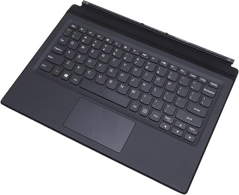 Keenso Tablet Keyboard with Touchpad Black ABS PU Leather US Layout 250mAh Quick Response External Keyboard for Ideapad MIIX700 12ISK MIIX710 Users in Kuwait