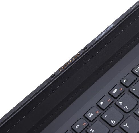 Keenso Tablet Keyboard with Touchpad Black ABS PU Leather US Layout 250mAh Quick Response External Keyboard for Ideapad MIIX700 12ISK MIIX710 Users in Kuwait