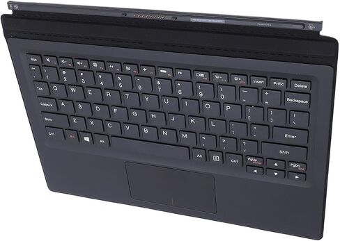 Keenso Tablet Keyboard with Touchpad Black ABS PU Leather US Layout 250mAh Quick Response External Keyboard for Ideapad MIIX700 12ISK MIIX710 Users in Kuwait