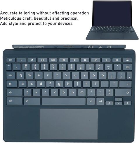 Fabater Magnetic Keyboard for X2 11 Da0023dx, 11inch Touchscreen Tablet Keyboard TPN H101K with Touchpad, Easy Install, ABS PU in Kuwait