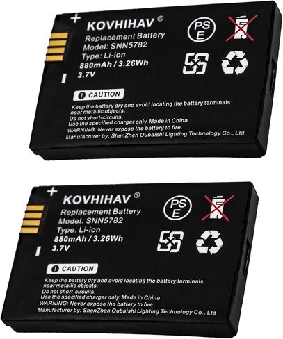 (2 Pack) HKNN4014A BT60 Two-Way Radio Battery for HKNN4014 CLP Series radios in Kuwait
