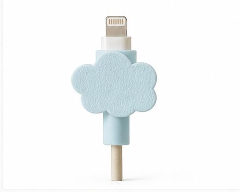 Cloud Cable Protector – 3D Printed Plastic Universal Cord Guard for Charging Cables, USB Leads and Desk Cable Organisation in Saudi Arabia
