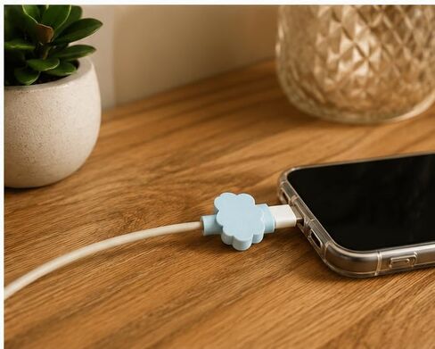 Cloud Cable Protector – 3D Printed Plastic Universal Cord Guard for Charging Cables, USB Leads and Desk Cable Organisation in Saudi Arabia