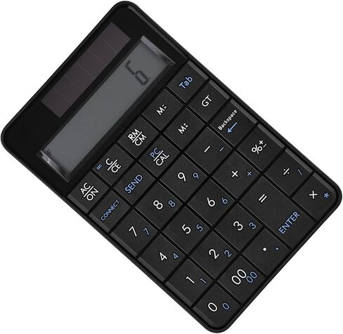 Mini 2.4G Wireless Numeric Keyboard Calculator with LCD Display, Compact and Lightweight for Office Use in Saudi Arabia