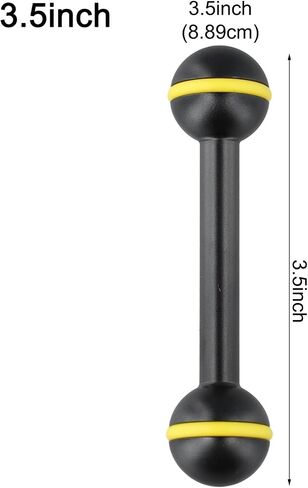 Aluminum Alloy Diving Light Pole With Double Ball Head 3.5-12inch in Saudi Arabia