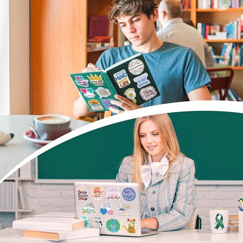 SigyoJeom 300PCS Mental Health Stickers, Affirmation Vinyl Decals Bulk in Saudi Arabia