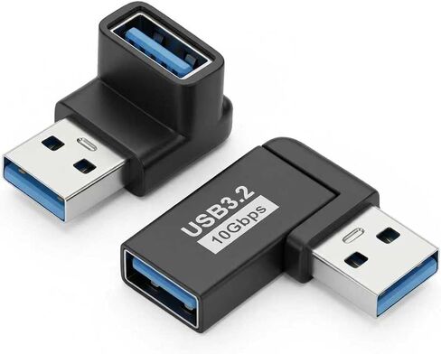 USB 3.0 Adapter (2 Pack) USB-A Male to Male OTG USB Connection Efficient Data Transfer or Data Cable Extension in Kuwait