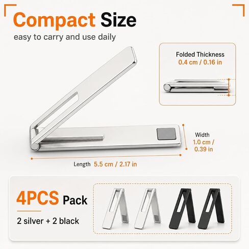 4 Pack Adjustable Phone Kickstand Attachment For Iphone 16/Plus/Pro/ProMAX in Kuwait